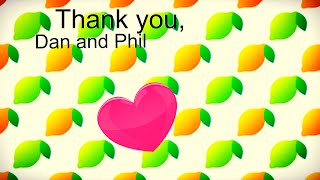 thank you Dan and Phil lyrics - Caroline Dare