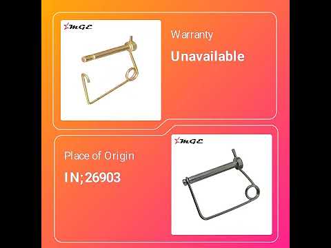 Stainless steel wire lock hitch pins tractor parts lock pins...