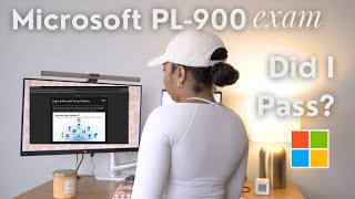 Taking the Microsoft PL-900 Exam | Study With Me + Exam Results