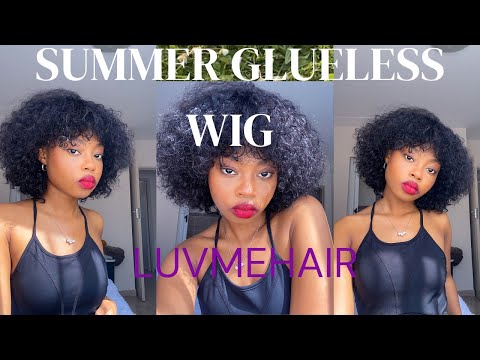 Must have Summer glueless wig ft LUVMEHAIR