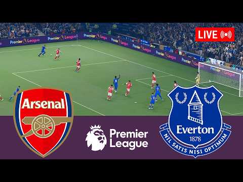 🔴Arsenal vs Everton LIVE⚽ Premier League 2025/2026 Full Match - Simulation Video Games