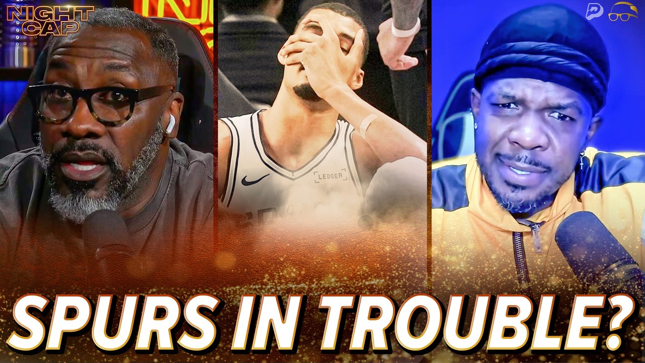 Unc, Ocho & Iso REACT to Wemby Entering Concussion Protocol, Spurs Title Hopes in Danger? | Nightcap