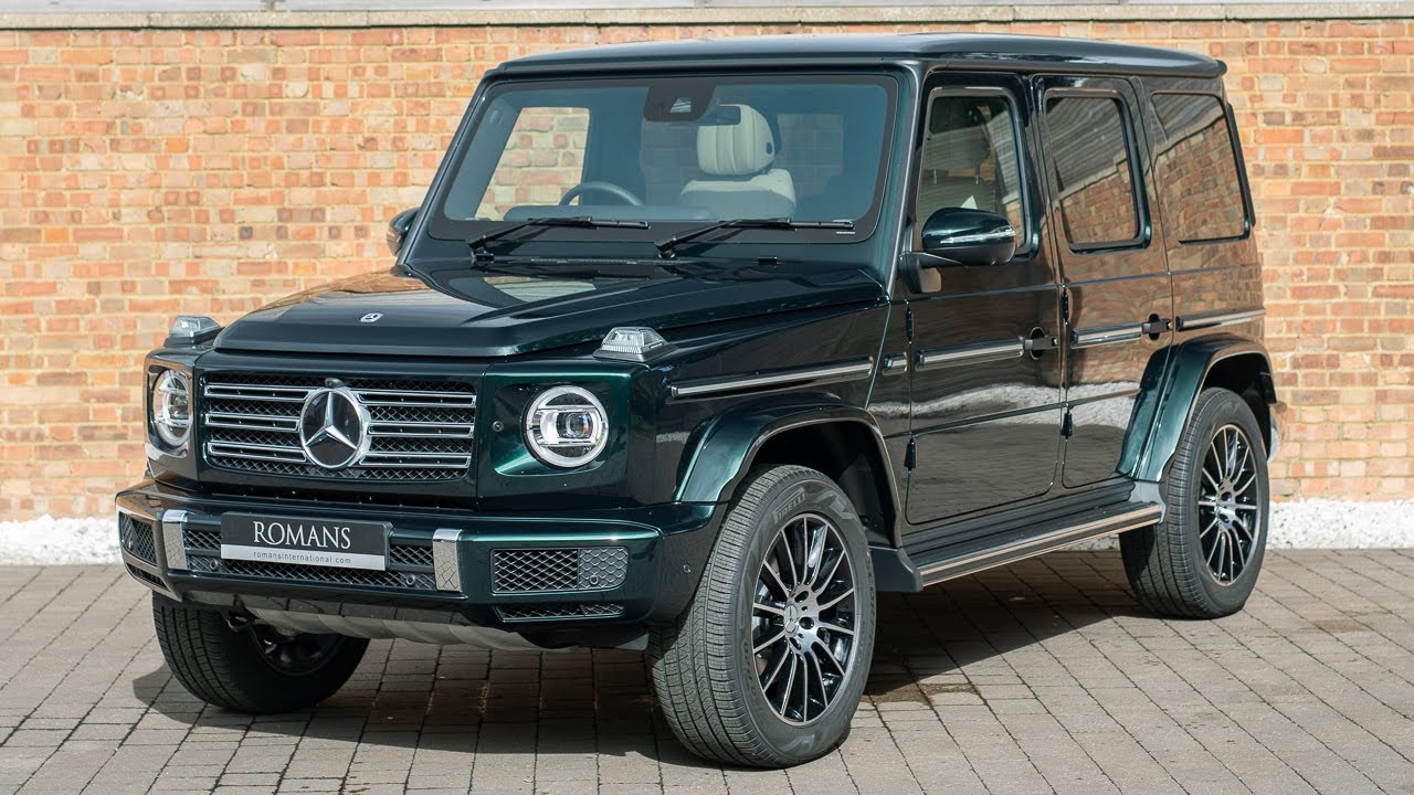 2019 Used Mercedes Benz G Wagon G350d Emerald Green