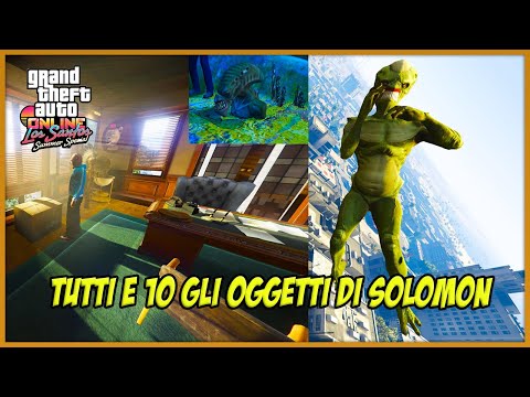 COME TROVARE I 10 OGGETTI DA COLLEZIONE DI SOLOMON - Guida DLC Summer Special GTA 5 Online ITA
