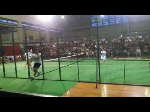 Agustín Tapia y Lucho Soliverez, exhibición en Chacabuco (02-01-18)