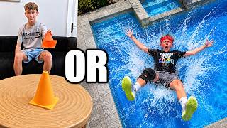 0.3% Trick Shot or Fall in the Pool!