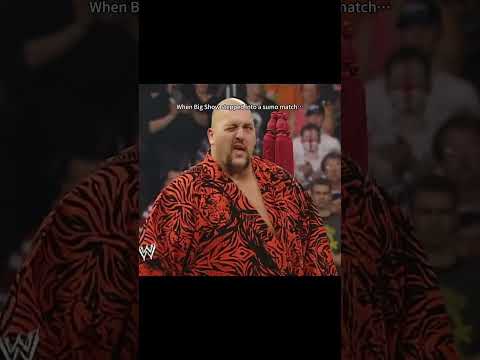 【WWE】BigShow Goes Sumo! #wwe #foryou #fyp #wrestling #bigshow #sumo
