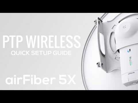 Ubiquiti airFiber 5X - PTP - How To Setup Guide