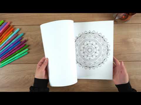 Art de Mandala: Livre de Coloriage Adulte Anti Stress. Dessiner et colorier un mandala
