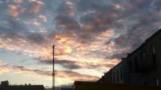 New York City Sky at Dusk. January 26, 2014, 4 PM