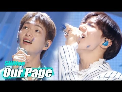 [Comeback Stage] SHINee- Our Page  ,샤이니 - 네가 남겨둔 말 Show Music core 20180630