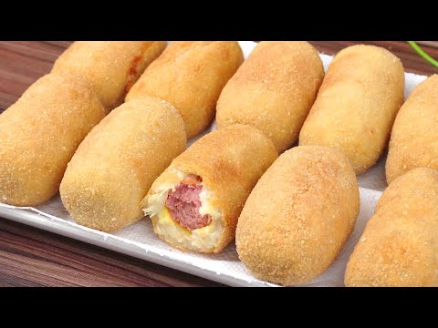 Haz este rollo de salchicha para los niños, ¡les encantará!