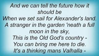 Skyclad - A Stranger In The Garden Lyrics