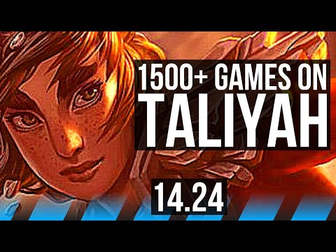 TALIYAH vs ANIVIA (MID) | 1500+ games | NA Master | 14.24