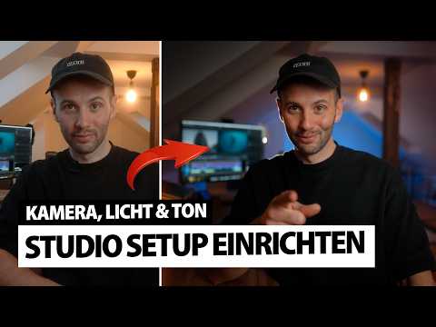 Büro in ein Studio verwandeln | Kamera, Licht & Ton für YouTube, Zoom & Streaming