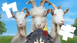 【 #goatsimulator3 】私はヤギ。あなたもヤギ。すべてがヤギ。【 #Vtuber #Vsinger 桐崎まゆら Mayura Kirisaki 】