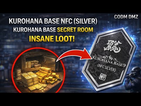 How to Find Kurohana Base Room & Use Kurohana Base NFC (Silver) | COD Mobile DMZ