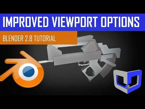 Switching From Maya to Blender 2.8 - Improved Viewport Options