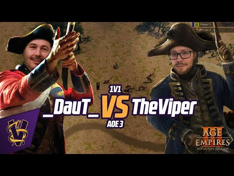 TheViper vs DauT | Age of Empires III:Definitive Edition