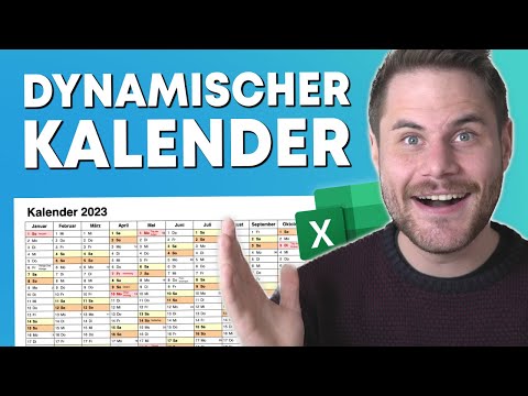Excel Kalender mit EINER Formel erstellen 📅