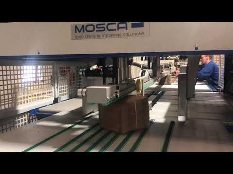 Investment in new machinery - MOSCA fully automated in-line strapping machine
