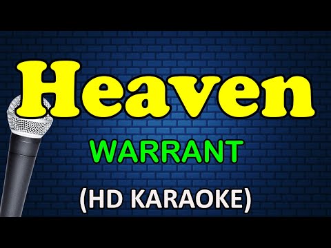 HEAVEN - Warrant (HD Karaoke)