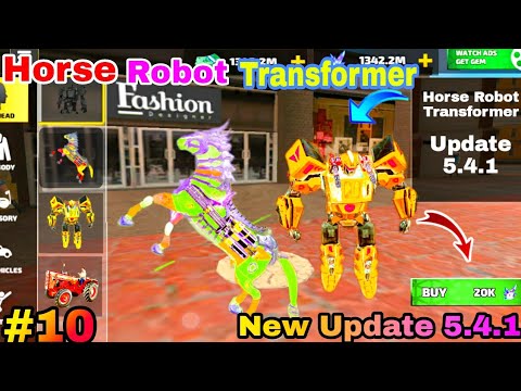 Horse Robot Transformer | New Update 5.4.1 | Rope Hero Vice Town | Naxeex Ltd | SK Gaming YT 2.0 |