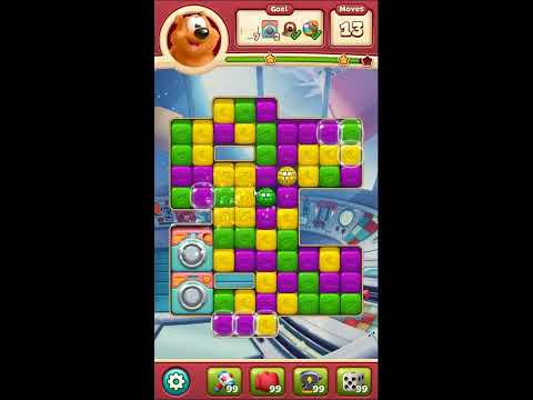 Toon Blast Level 6309 - NO BOOSTERS 🐻🐺🐱 | SKILLGAMING ✔️