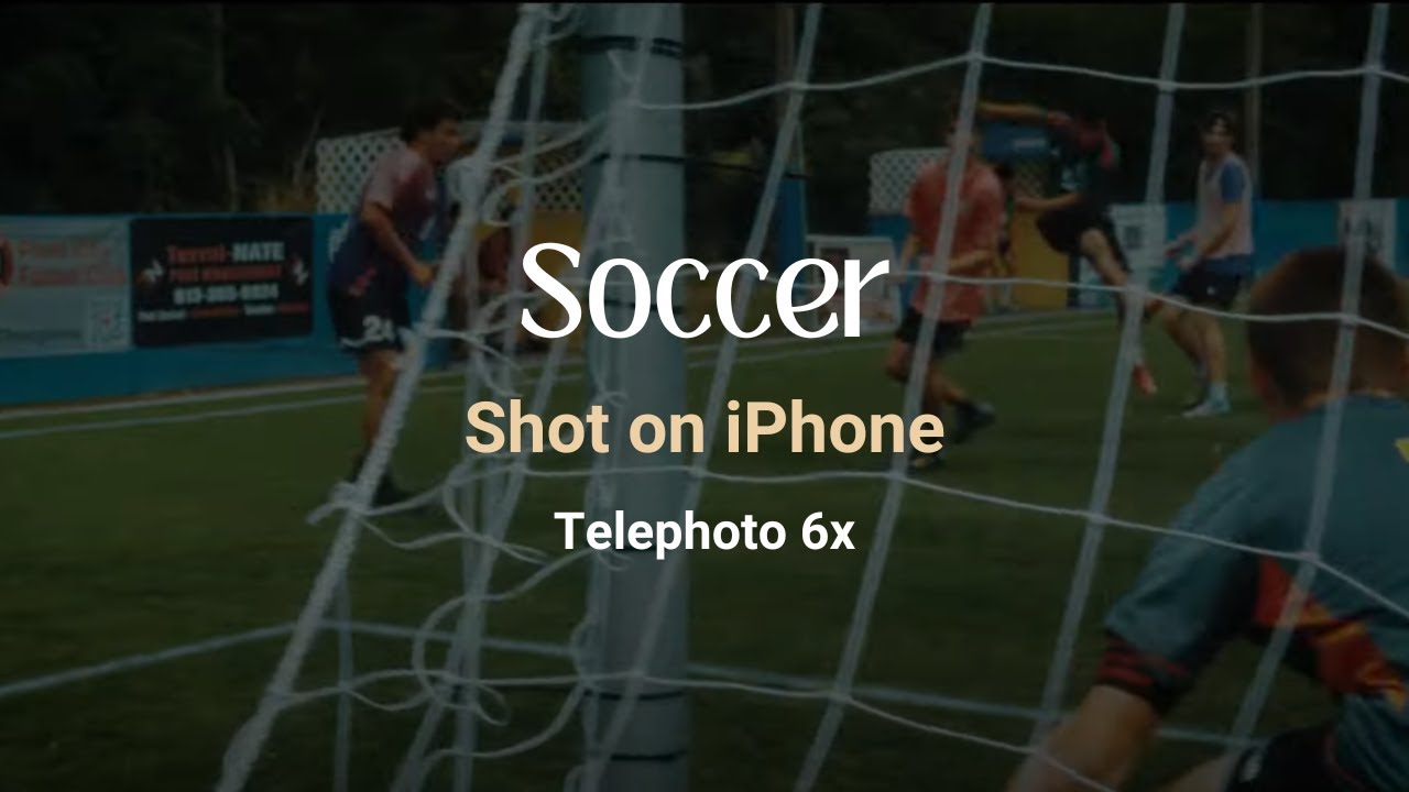 Soccer — Shot on SANDMARC Telephoto 6x