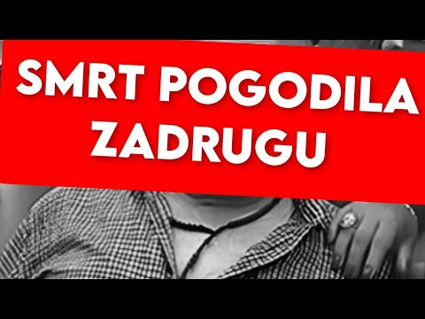 SMRT POGODILA ZADRUGU, SAD JAVILI! PREMINUO JE