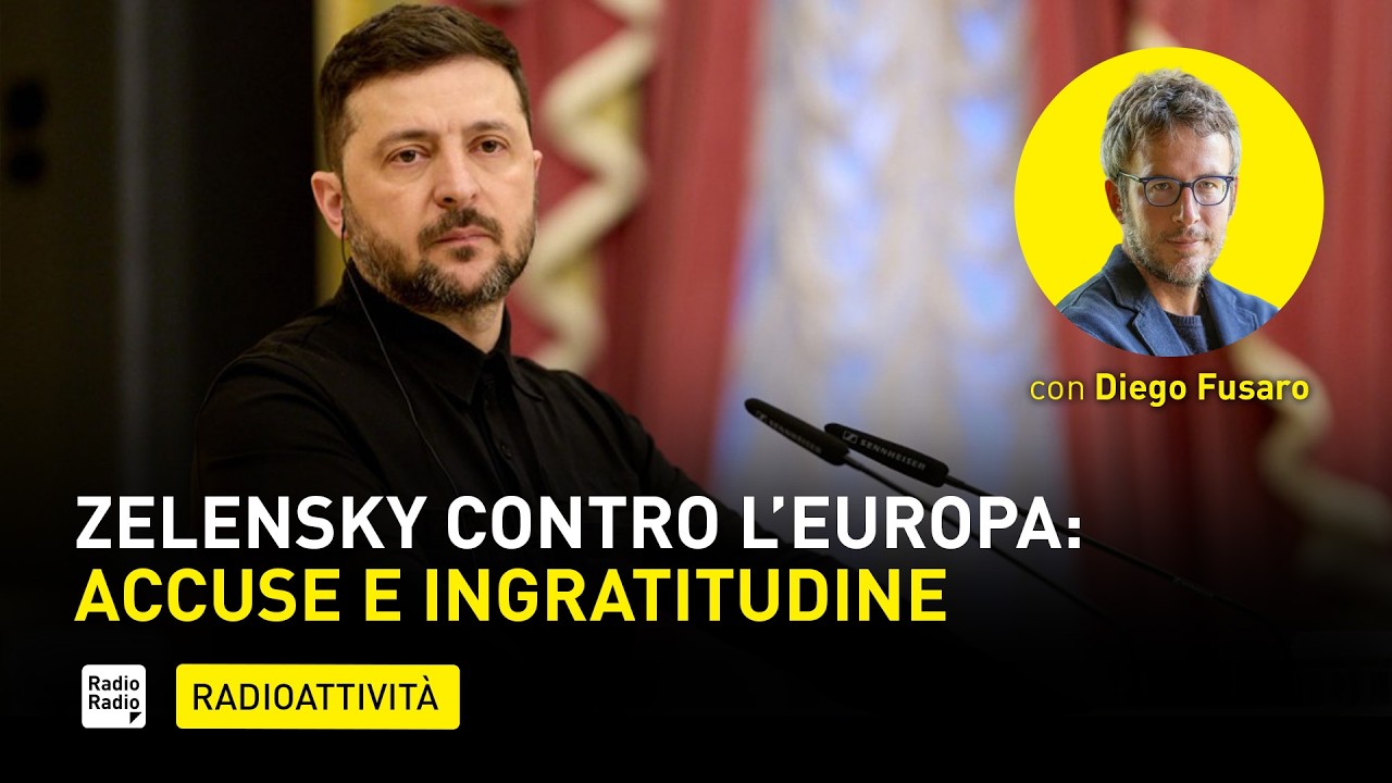 Zelensky sgrida l'Europa: marionette e burattinai nella crisi europea