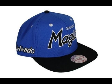 Mitchell & Ness 2 Tone Team Arch Script Snapback Orlando Magic
