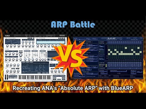ARP Battle: ANA Arp vs BlueARP, Mono vs Poly, also featuring BlueARP DM & Korg EX-8000