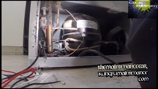 Refrigerator Compressor Buzzing Won't Start Fridge Freezer Stopped Cooling Repair Video