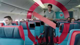 Turkish Airlines Safety Video (Zach King) decor bu