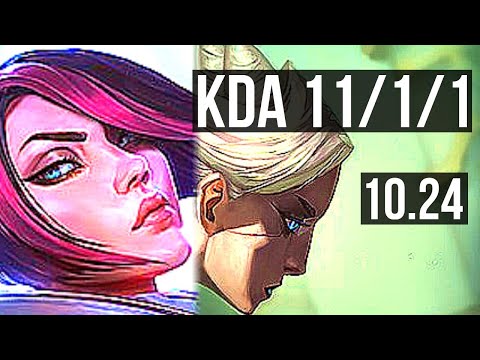 FIORA vs CAMILLE (TOP) | 2.8M mastery, 11/1/1, 1400+ games, 6 solo kills | KR Master | v10.24