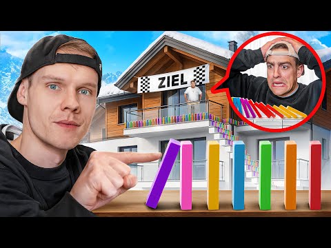 XXL DOMINO Kette durch LUXUS VILLA - werden wir es schaffen?