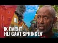 Omstanders helpen bewoners uit brandend pand