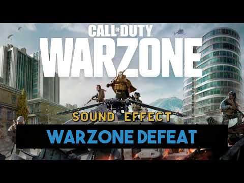 Call of Duty: Warzone | Warzone Defeat [Sound Effect]