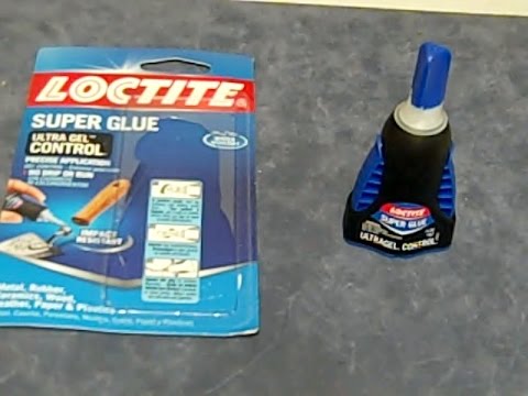 Loctite Super Glue Ultra Gel Control Testing and Review - Loctite Super Glue Real Test