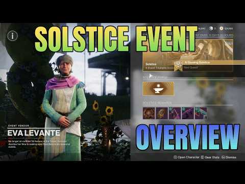 Destiny 2 Solstice Event (Quick Guide)