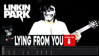 ?LINKIN PARK?[ Lying From You ] cover by Masuka | LESSON | GUITAR TAB