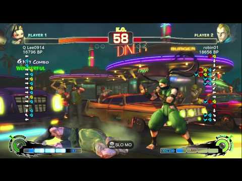Q LEE0914 [Ibuki] vs robin01 [Abel] SSF4 Japanese Online Ranked Matches - TRUE-HD
