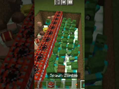 Insane TNT Experiment Destroys Villagers and Zombies | Viral Minecraft Shorts