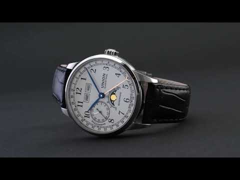 UNION GLASHÜTTE (Deutsche Uhrenmarke) - 1893 Johannes Dürrstein Edition Mondphase