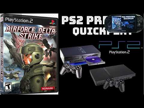 Air Force Delta Strike  - PlayStation 2 Game {{Unplayable}} List (on PS4)