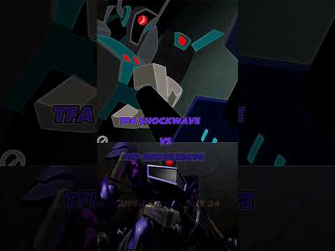 transformers animated vs transformers prime part 4 #transformers #shockwave #shorts #edit