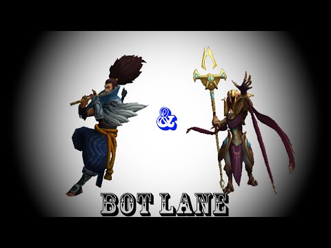 LoL Best Moments #29 Azir & Yasuo Bot Lane (League of Legends)