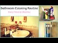 How To Clean A Bathroom Bathroom Cleaning Routine