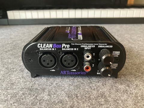 ART CleanBox Pro Line Isolator and Converter w/ power supply + XLR-TRS cables image 4